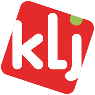 Het logo van KLJ
