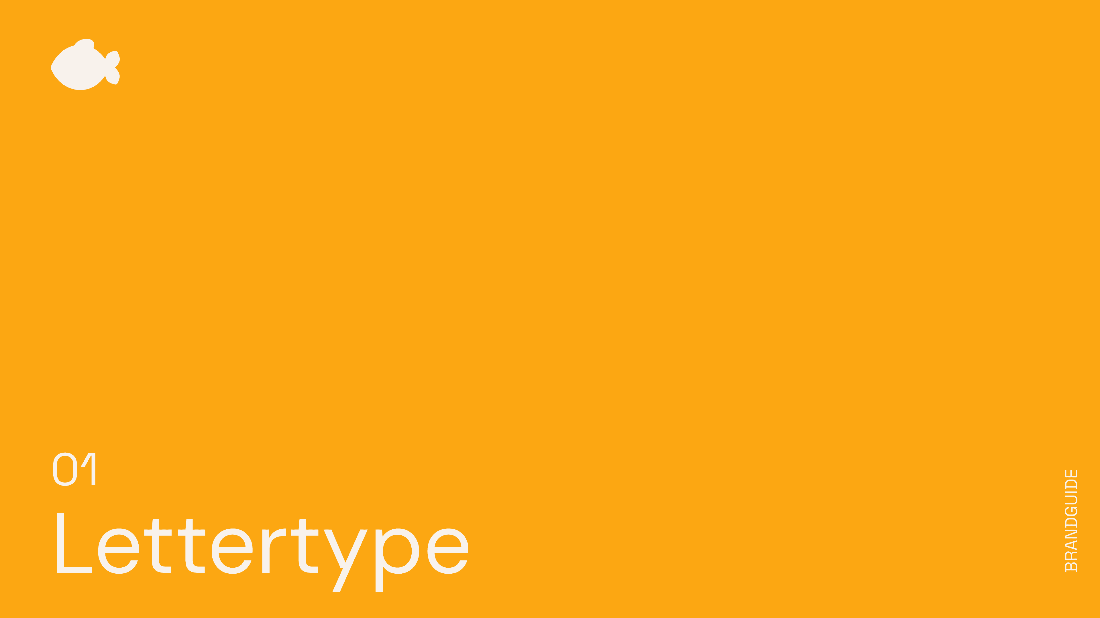 Het hoofdstuk over het lettertype in de brand guidelines van Ktuna