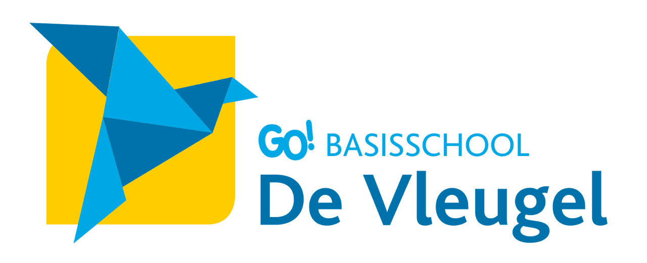 Het logo van basisschool De Vleugel