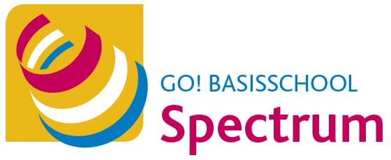 Het logo van basisschool Spectrum