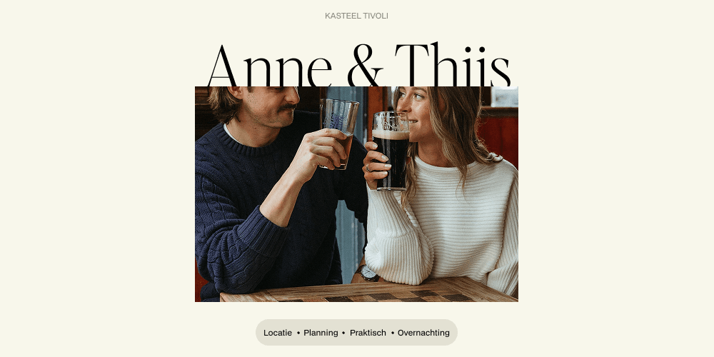 trouwwebsite