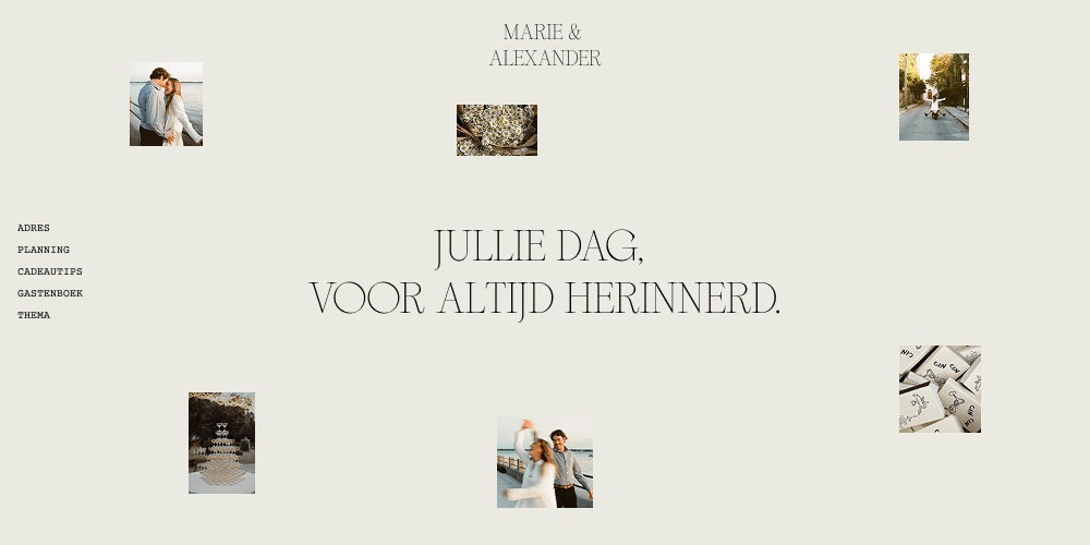 trouwwebsite